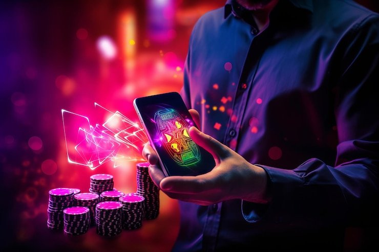 Mesin slot modern dengan grafik hidup dan fitur permainan menarik
